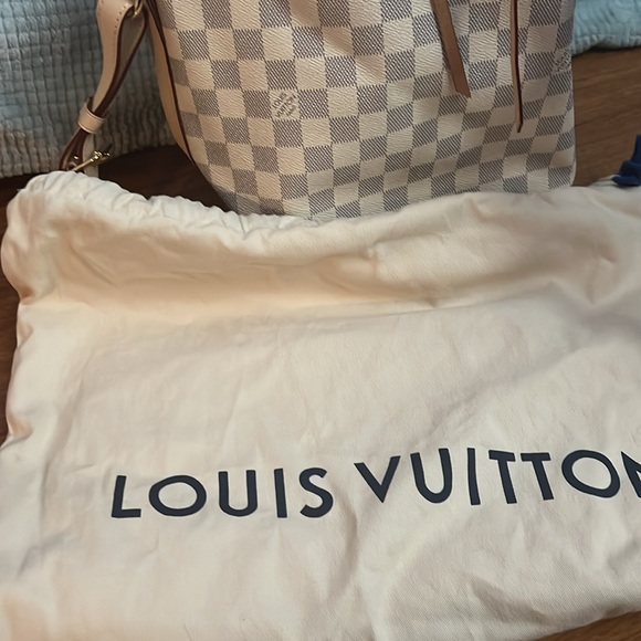 Louis Vuitton Damier Azur Noe BB Bucket Bag like new - Picture 3 of 12